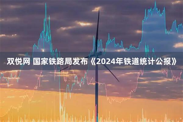 双悦网 国家铁路局发布《2024年铁道统计公报》