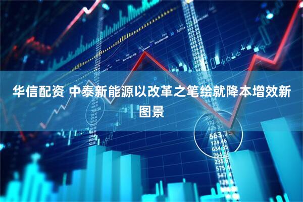 华信配资 中泰新能源以改革之笔绘就降本增效新图景